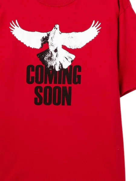 Tricou Undercover cu imagine roșu