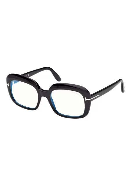 Ochelari de soare Tom Ford Eyewear cu imprimeu geometric negru