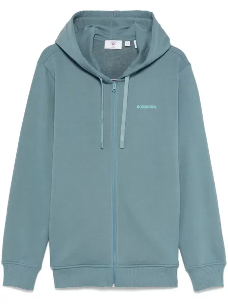 Hanorac cu glugă Rossignol cu imagine albastru