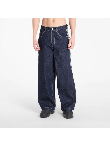 Spodnie Adidas Originals niebieskie