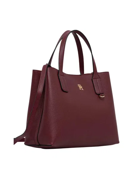 Tommy Hilfiger torebka crossbody z imitacji skóry brązowa