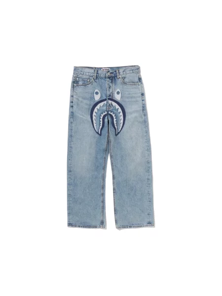 Jeansy A Bathing Ape® niebieskie