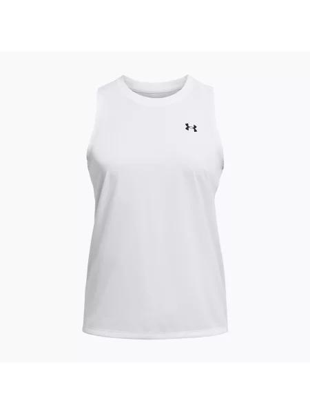 Tricou de antrenament pentru femei Under Armour Tech Tank Solid white/black alb