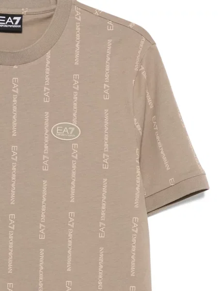 Tricou Ea7 Emporio Armani cu dungi