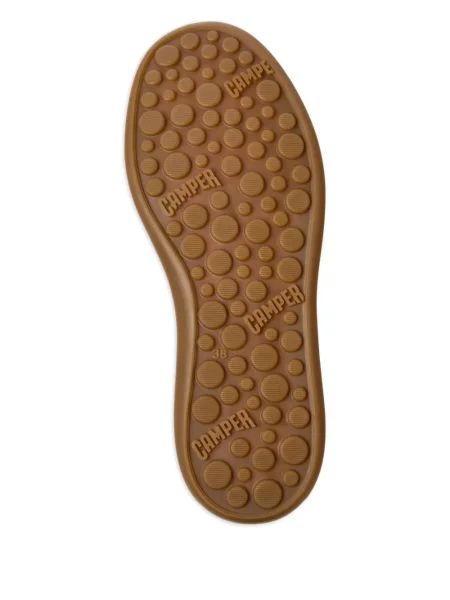 Sneakerși Camper din piele portocaliu