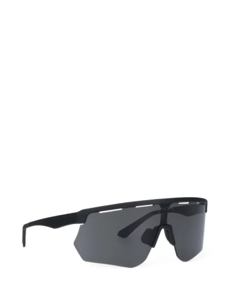 Ochelari de soare Face Hide cu imprimeu geometric negru