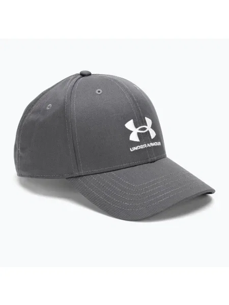 Șapcă pentru bărbați Under Armour Branded Lockup Adj pitch gray/white alb