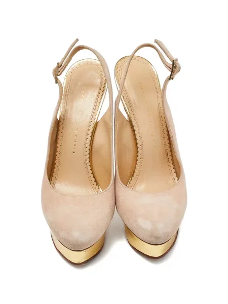Pantofi cu toc Charlotte Olympia cu platformă