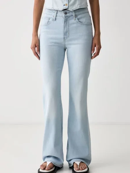 Blugi evazați Levi's® evazate albastru