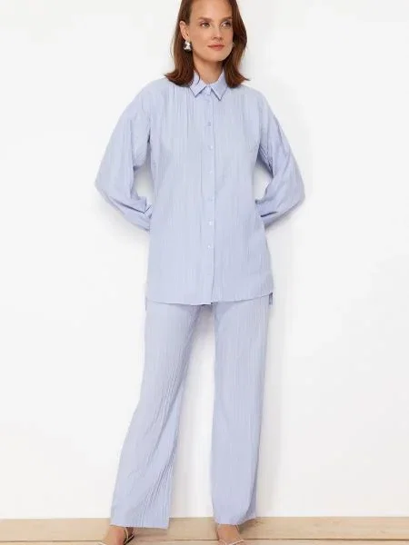 Cămașă Trendyol gri