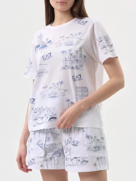 Футболка Ea7 Emporio Armani біла