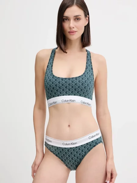 Calvin Klein Underwear kalhotky s bavlnou zelené