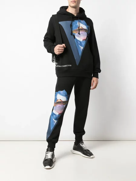 Pantaloni Undercover alergare negru