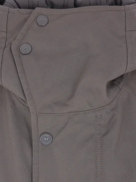 Яке Stone Island с качулка камъни сиво