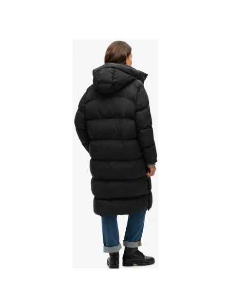 Superdry Zimný kabát čierna