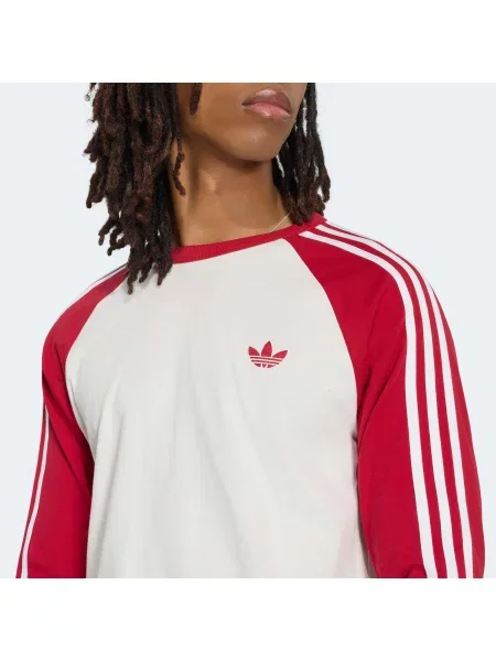 ADIDAS ORIGINALS Tričko červená biela