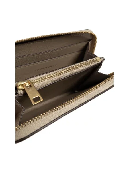 Portfel Tory Burch beżowy