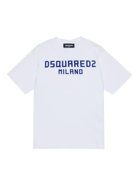 Koszulka dziecięca Dsquared2 biała