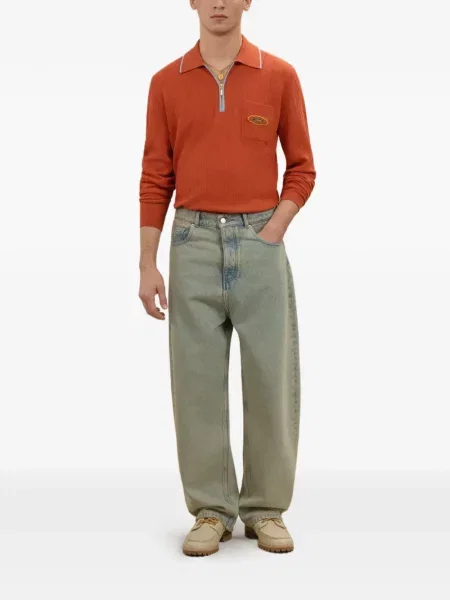 Polo Drôle De Monsieur πορτοκαλί