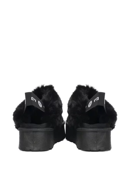 Pantofi cu toc V°73 cu platformă negru