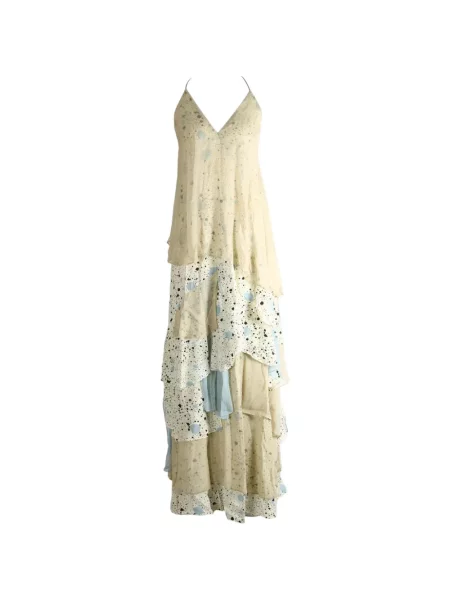 Rochie maxi Yangkehan cu model floral cu imagine