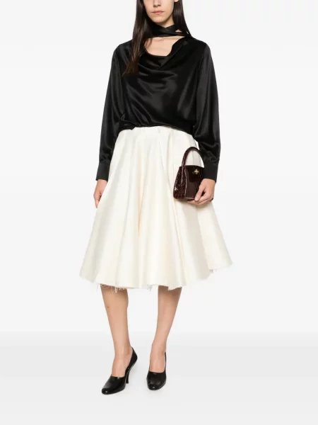 Bluză Max Mara de mătase negru