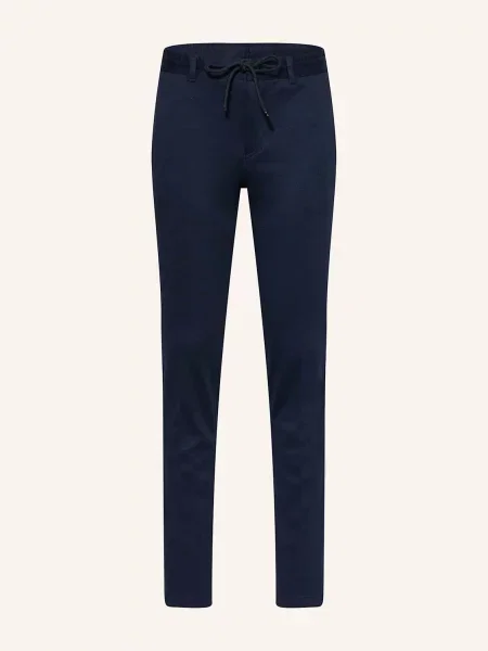 G.O.L. Finest Collection Spodnie Garniturowe Slim Fit blau granatowe