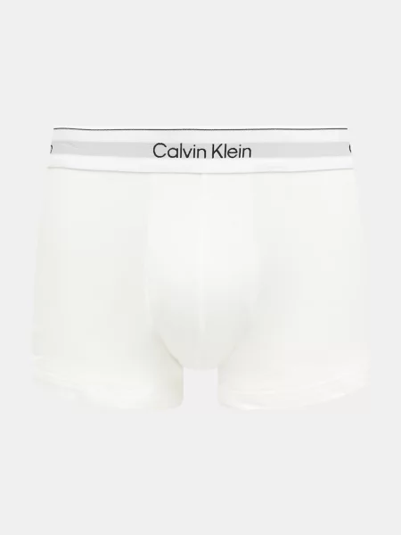 Boxerky Calvin Klein Jeans s nízkym pásom biela