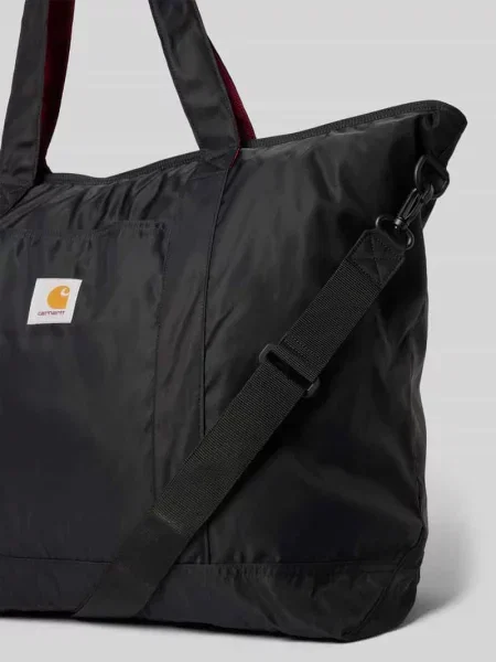 Torba Carhartt WIP Alumni Tote Bag Black/ Scarlet Universal czarna
