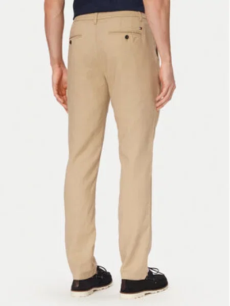 Tommy Hilfiger Chino hlače Denton Khaki Straight Fit