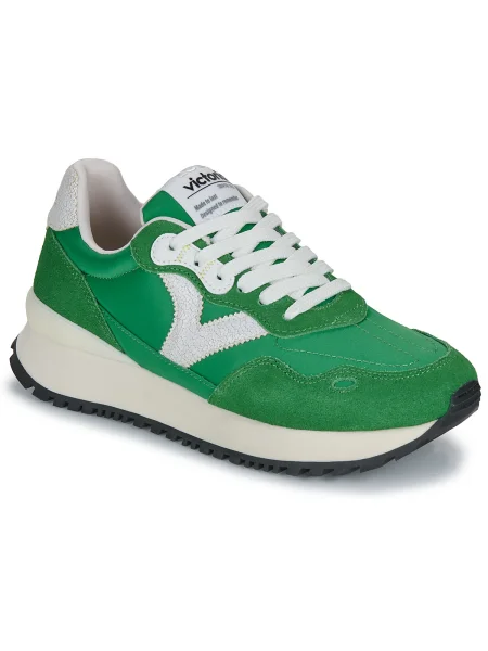 Pantofi Victoria verde