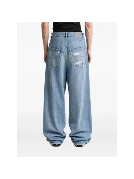 Jeansy Balenciaga niebieskie