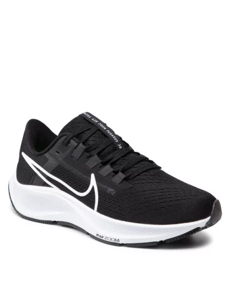 Čevlji Nike Air Zoom Pegasus 38 Black/White/Anthracite/Volt bela