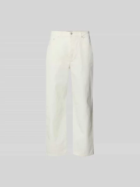 Jeans o prostym kroju w fasonie Officine Generale białe