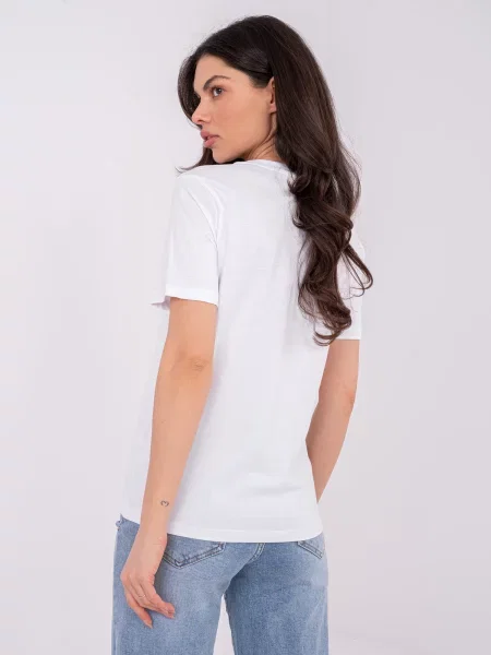 Tricou Eight 2 Nine scurt alb