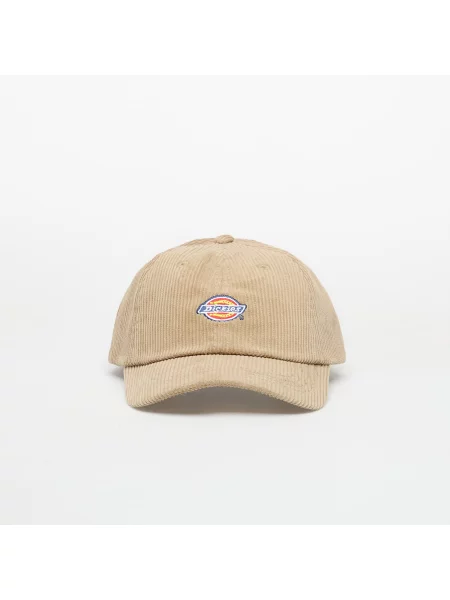 Джинсова шапка с козирка Dickies зелено с апликация каки