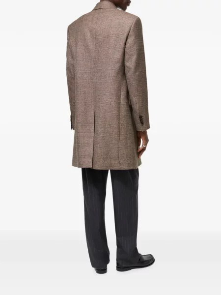Palton Burberry de lână maro