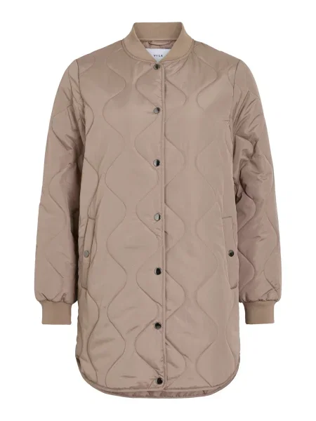VILA Geacă de primăvară-toamnă VITATE taupe gri