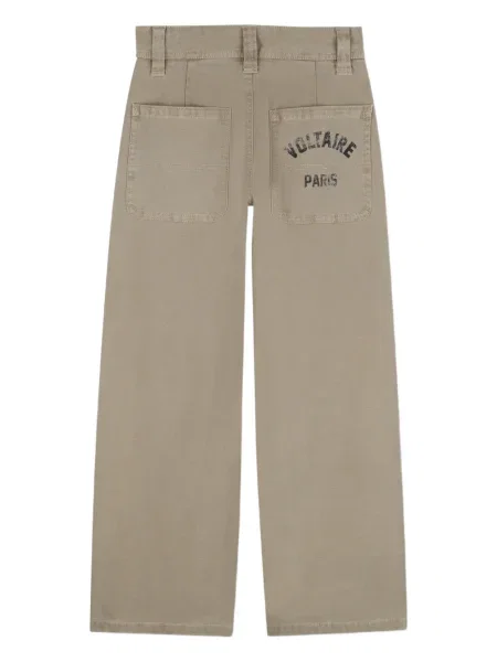 Dětské kalhoty Zadig & Voltaire béžové