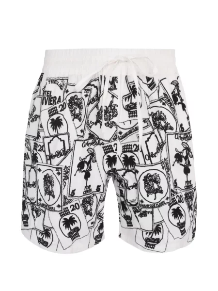 Pantaloni scurți Only The Blind cu cordon alb