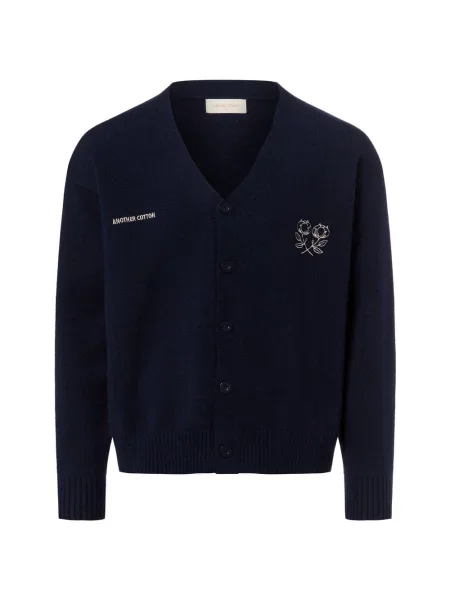Another Cotton Lab kardigan Another Knit Mężczyźni S niebieski