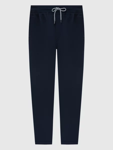 Спортивні штани з вовною і шовком Brunello Cucinelli сині