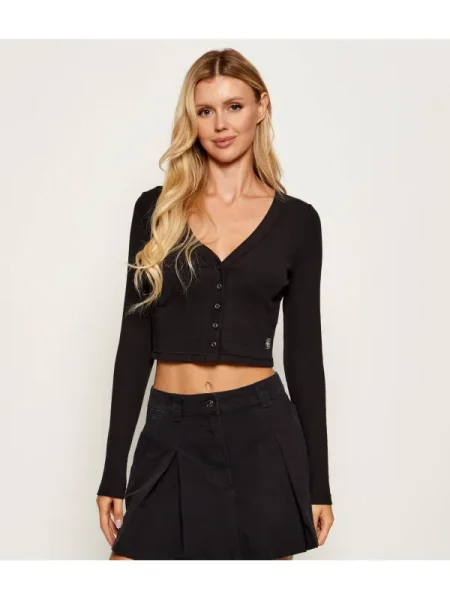 Calvin Klein Jeans Kardigán fekete