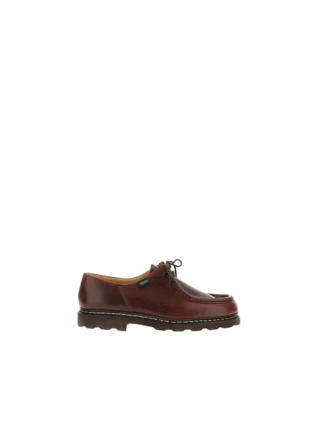 Derby Paraboot skórzany brązowy