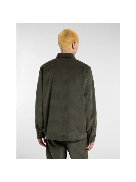 Cămașă Dickies de catifea cord verde