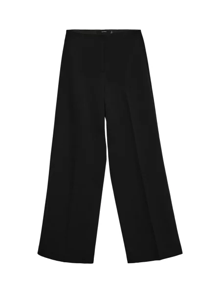 VERO MODA Ráncos nadrág VMMAYLI' fekete