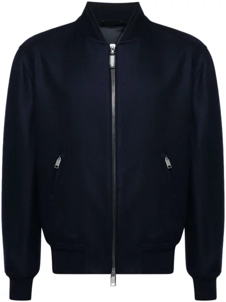 Яке тип бомбър Brioni кепър синьо