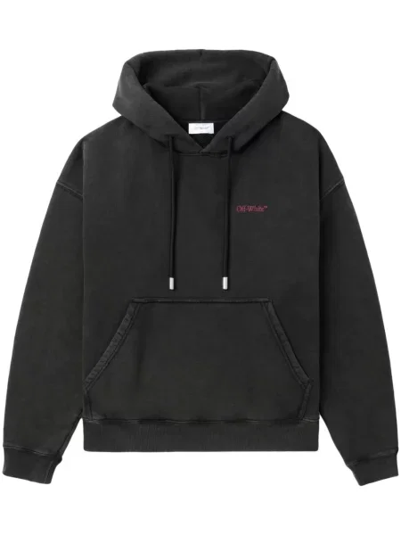 Hanorac cu glugă Off-white alb