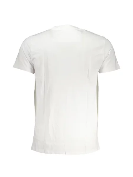 Tricou Cavalli Class cu imagine alb