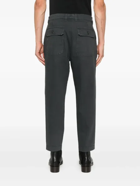 Pantaloni Eleventy plisate gri